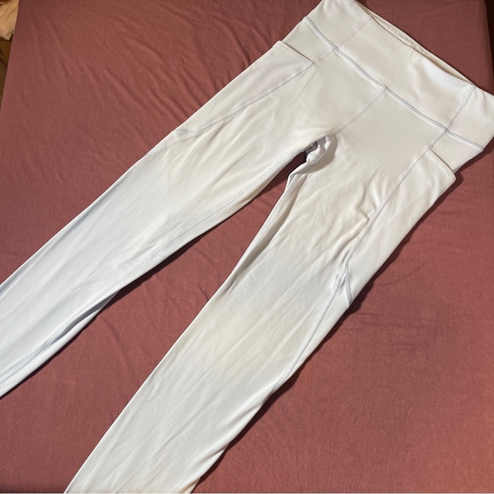 Athleta Girl High Rise Stash Your Treasures Tight light Blue - Girls Size XXL 16